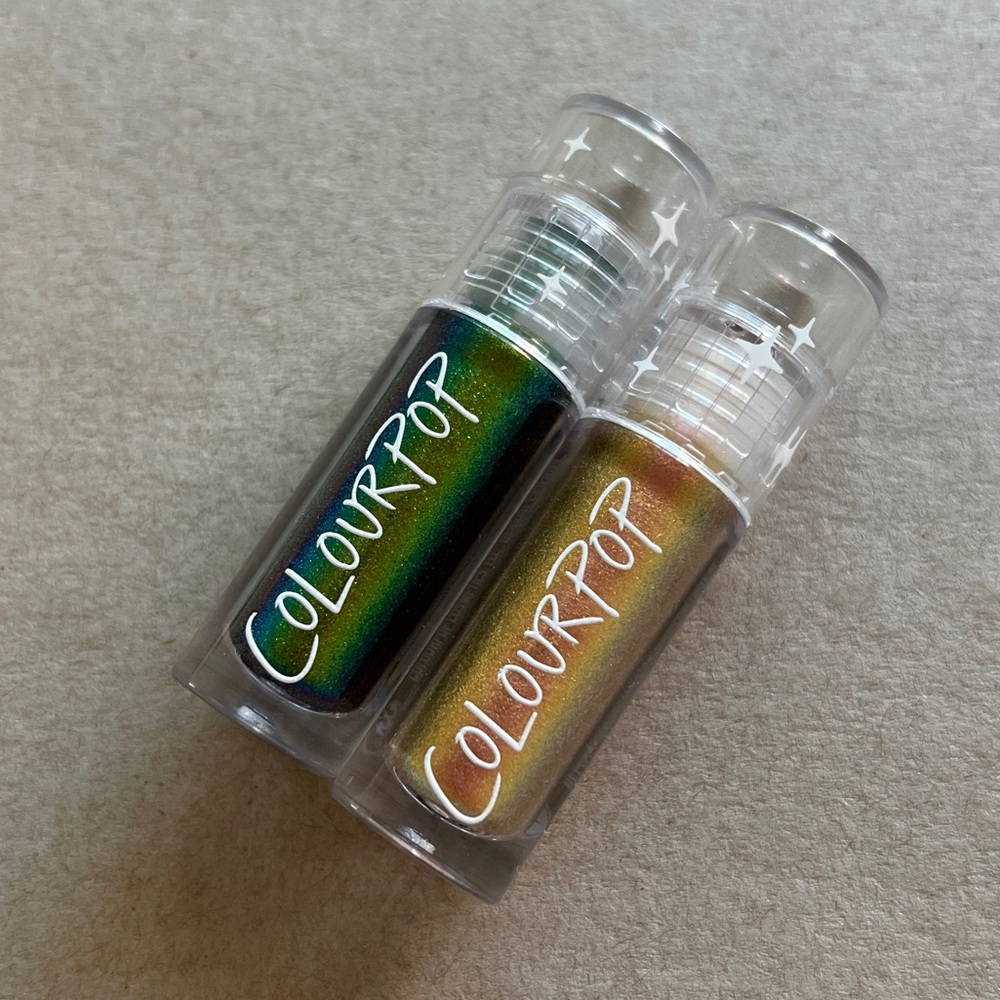 ColourPop Chrome Liquid Eyeshadows